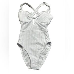 BECCA by Rebecca Virtue Line In The Sand One Piece Swimsuit size Large NWT